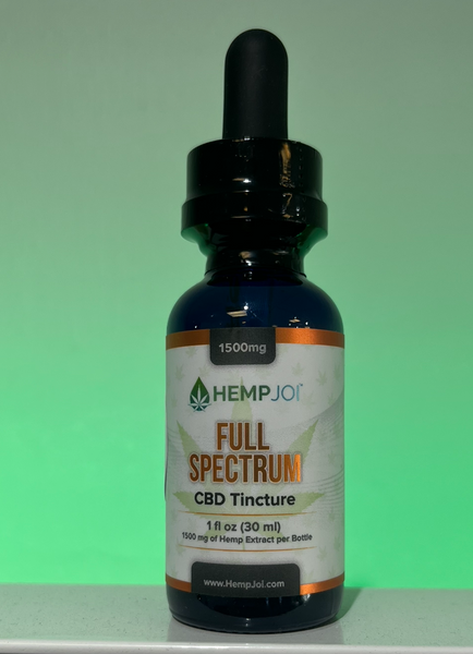 Hemp Joi 1500 mg Full Spectrum CBD Tincture – Hemp Joi - Fort Myers