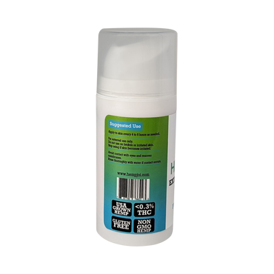 Hemp Joi Extra Strength CBD Cream – 5000 mg Full Spectrum – 3.38 fl oz – Targeted Muscle & Joint Relief