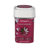 Ganjika Intimacy Gummies for Women – Lust Formula – 25 Count – Herbal Libido Support – Vegan, 3.5g Each