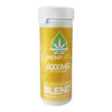 Hemp Joi 6000mg Super Blend Gummies – 30 Count Jar – Delta 8, Delta 9, HHC, THC-P & Live Resin – Indica Edibles – 5.8 oz