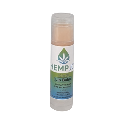 Hemp Joi CBD Infused Lip Balm – 100 mg THC-Free CBD – Ultra-Hydrating Lip Care