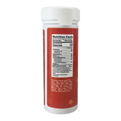 Delta 8 CBD Infused Gummies 30 ct - Indica or Sativa - Choose Your Flavor