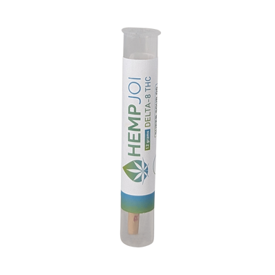 Hemp Joi Delta 8 Pre-Roll Blunt – Super Sour OG – 1 Count – 1.2g Delta 8 THC – Premium USA-Grown Hemp