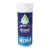 Delta 9 + CBD Infused Gummies – 810mg Total Cannabinoids – 30 Count Jar – Indica or Sativa – Choose Your Strain & Flavor – 5.8 oz