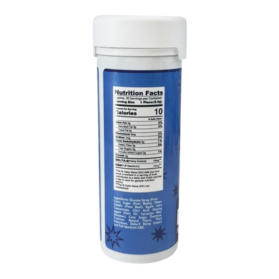 Delta 9 + CBD Infused Gummies – 810mg Total Cannabinoids – 30 Count Jar – Indica or Sativa – Choose Your Strain & Flavor – 5.8 oz