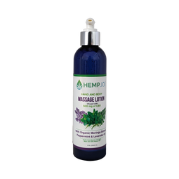 Hemp Joi Hand & Body Massage Lotion – 500 mg CBD – Moringa, Peppermint & Lavender – Natural Muscle & Joint Relief