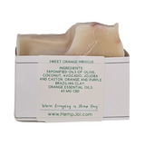 Hemp Joi CBD Rough Cut Soap – 40mg CBD – 5 oz – All-Natural CBD-Infused Bar – Choose Your Scent: Lavender Litsea or Rosemary Mint