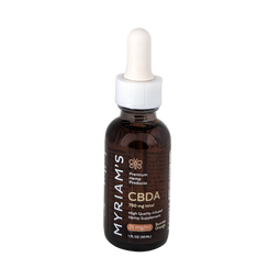 Myriam’s Hope CBDA Tincture – Sunrise Orange – 750 mg Total – 1 oz Bottle – 25 mg/mL – Full Spectrum Relief