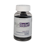 Pur Relef Full Spectrum Hemp Gummies – 600 mg CBD + 150 mg CBG + 150 mg Delta 8 – 30 Count – Apple Berry Flavor