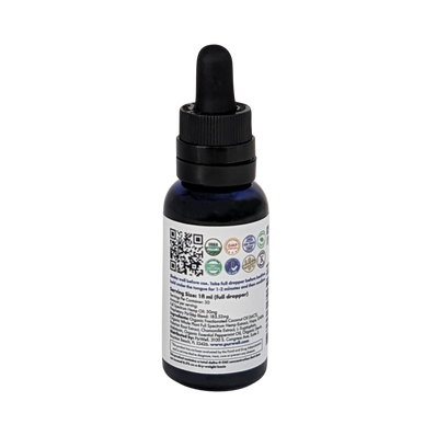 PurSlep Full Spectrum Sleep Tincture – 1500 mg CBD – 50 mg Per Serving – 30 mL – Natural Sleep Formula