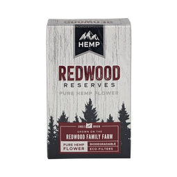 Redwood Reserves Pure Hemp Cigarettes – 100% Hemp Flower – Smooth, Slow Burn – Tobacco-Free & Nicotine-Free
