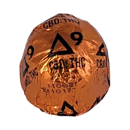 Xite Delta 9 + CBD Peanut Butter Chocolate Nuggies – 5 Count Bag – Hemp-Derived THC Edible Treats