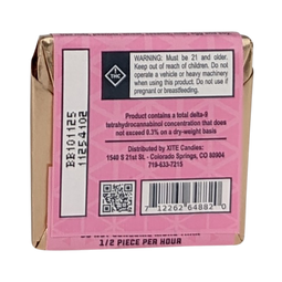 Xite Dark Chocolate Minis – 30mg Delta 9 + CBD Edibles – 5 Count Bag – Hemp-Derived THC Chocolate Treats