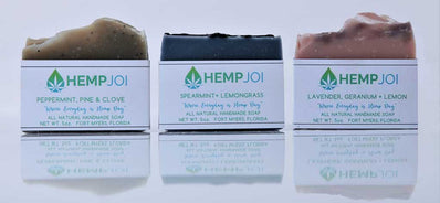 All Natural Homemade Soap CBD Free Hemp Joi